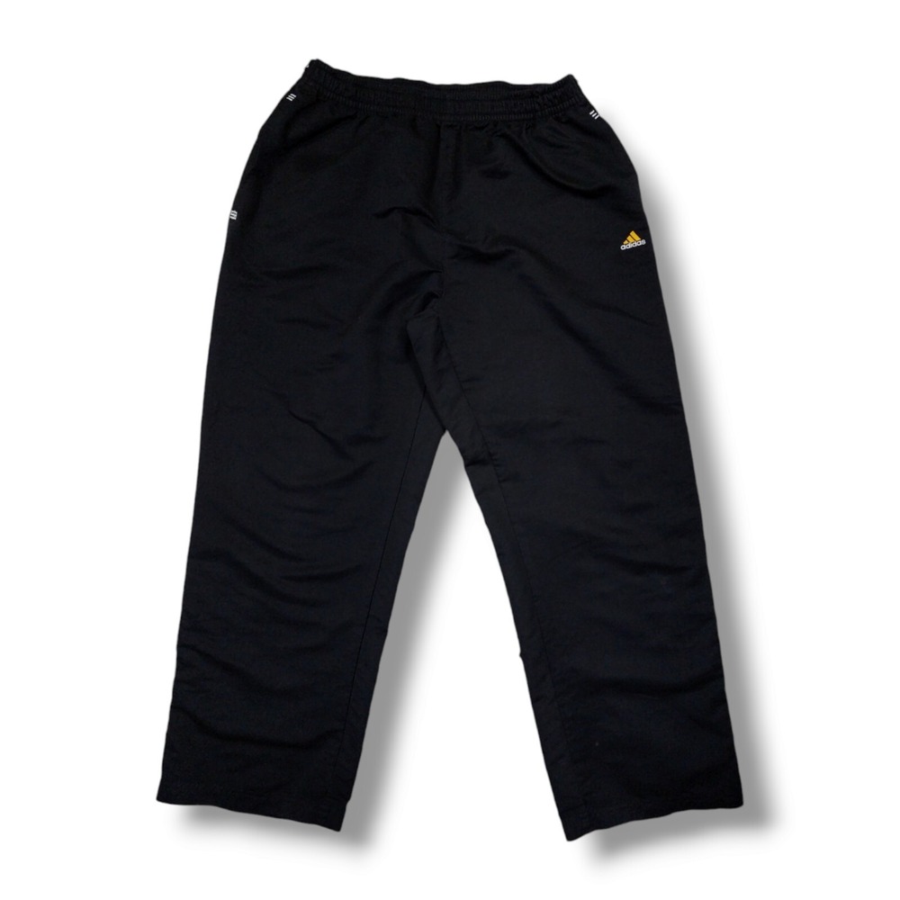 ADIDAS Vintage Y2K Basketball Pure Game Series Break Away Black Pants Size M‎